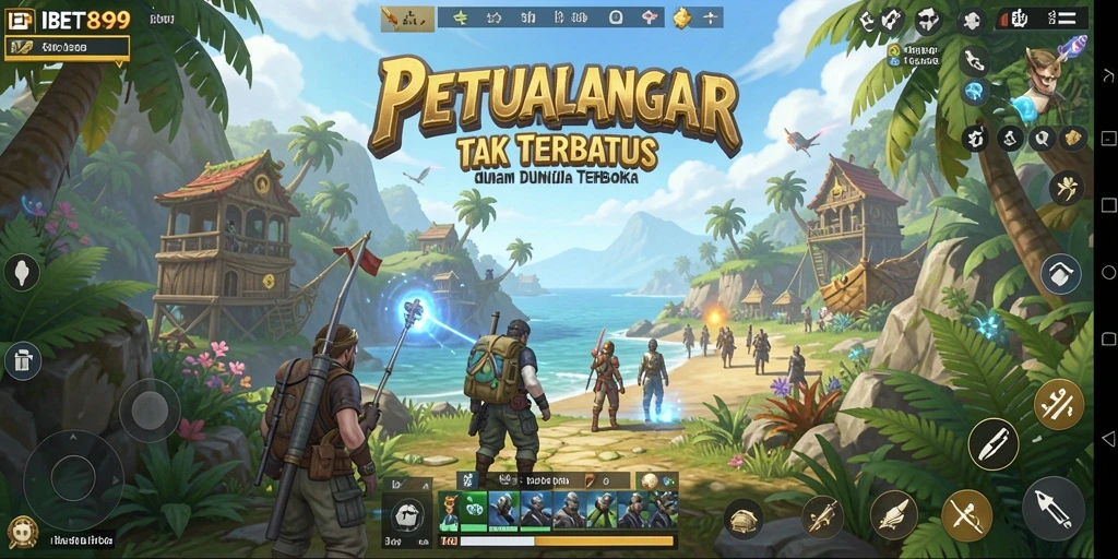 Tampilan menarik dari gameplay IBET899 dalam dunia terbuka.