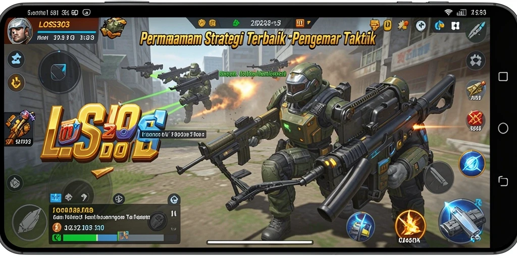 Gameplay menarik dalam LOS303 yang menunjukkan pertarungan strategi.