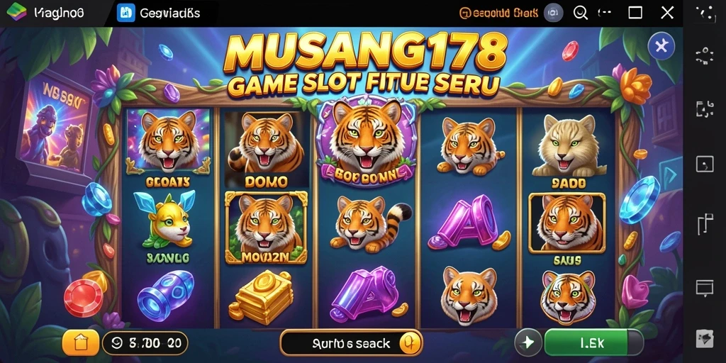 Tampilan screenshot MUSANG178 dengan gameplay slot yang menarik