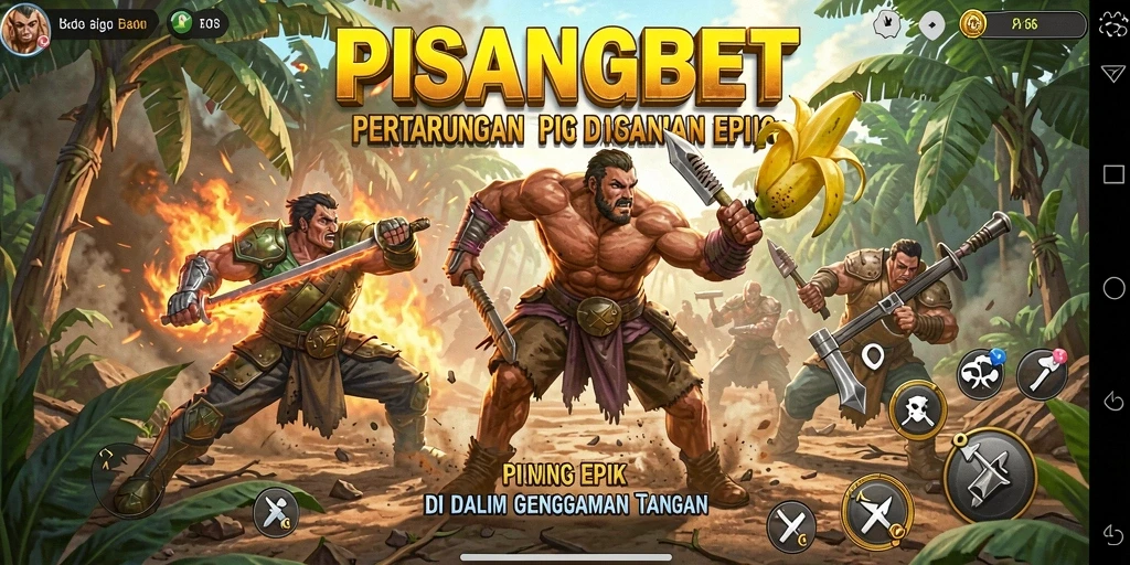 Gameplay seru dan aksi pertarungan memukau di PISANGBET.
