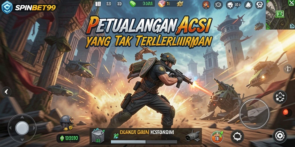 Tangkapan layar mendebarkan gameplay SPINBET99 yang penuh aksi.