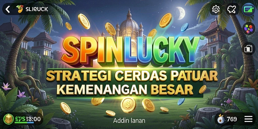 Tampilan gameplay seru dan strategi intens dalam SPINLUCKY.